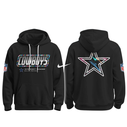 DAL Intercept Cancer 2026 Edition Pullover Hoodie - Printed