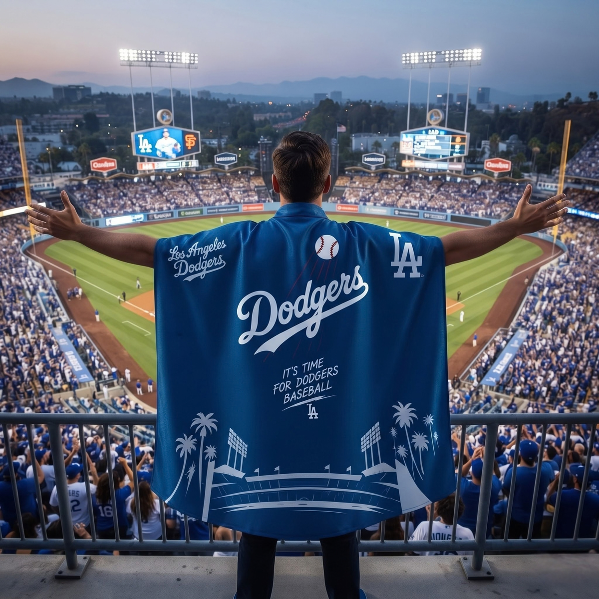 LAD Supporter Edition Strap Shawl Cape – Printed V3