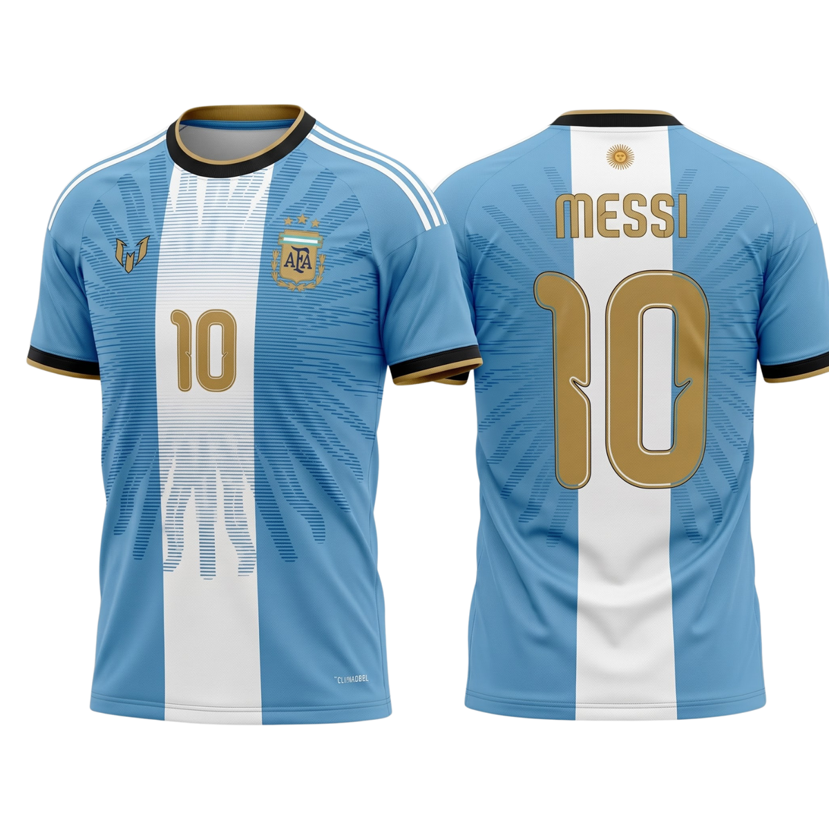Argentina Gracias #10 Version Soccer Jersey - Printed