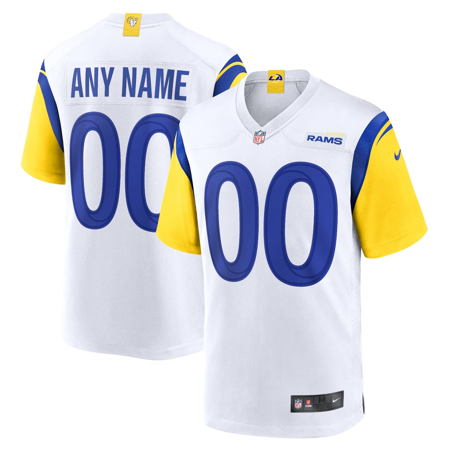 Los Angeles Rams Custom Game Jersey - All Stitched