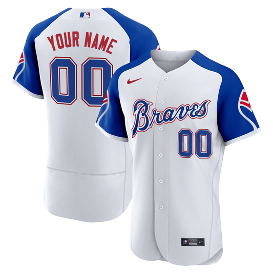 Atlanta Braves Throwback 1974 - 1982 Custom Jersey - All Stitched