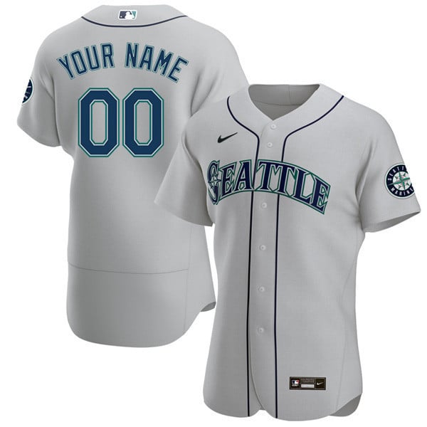 Seattle Mariners Custom Jersey - All Stitched