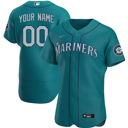 Seattle Mariners Custom Jersey - All Stitched