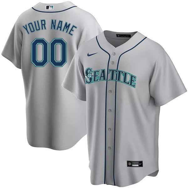 Seattle Mariners Custom Jersey - All Stitched