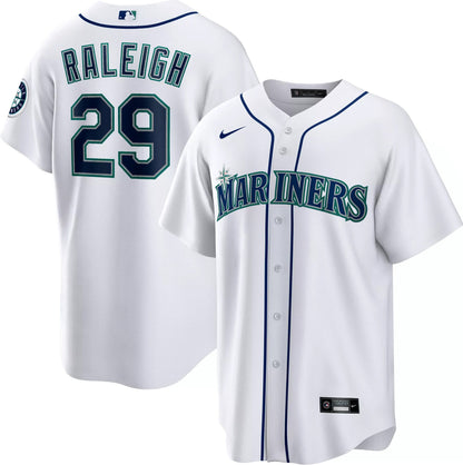 Seattle Mariners Cool Base Jersey - White - All Stitched