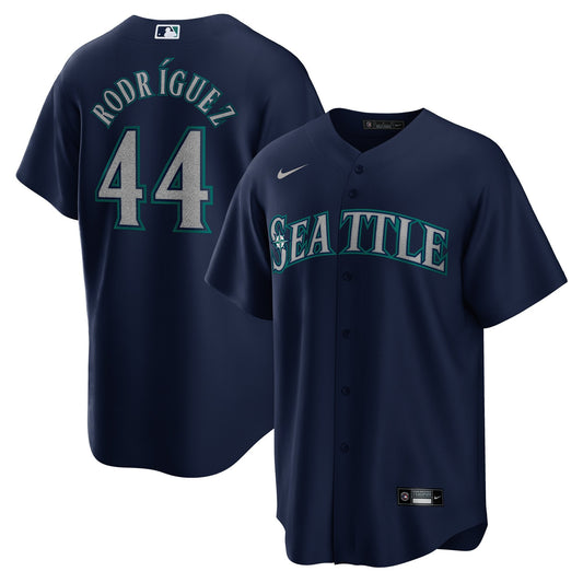 Seattle Mariners Cool Base Jersey - Navy - All Stitched