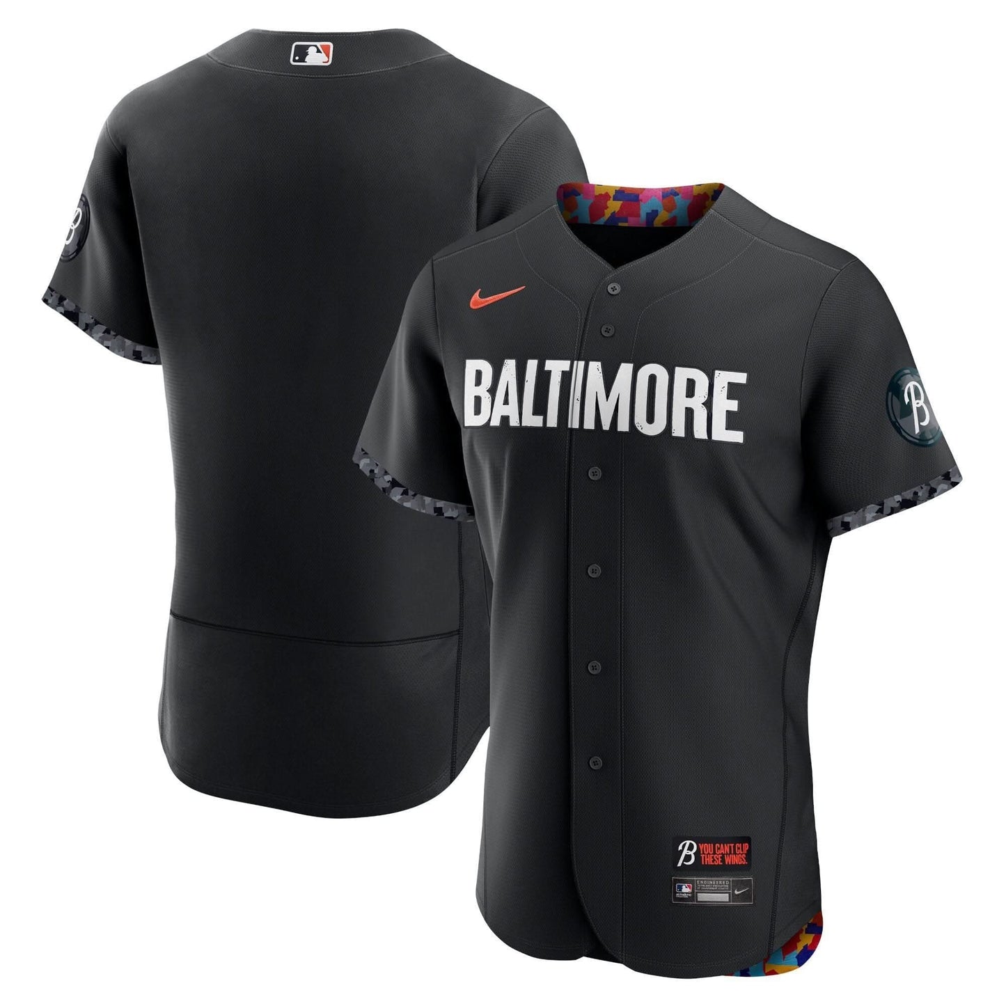 Baltimore Orioles 2023 City Connect Jersey - All Stitched