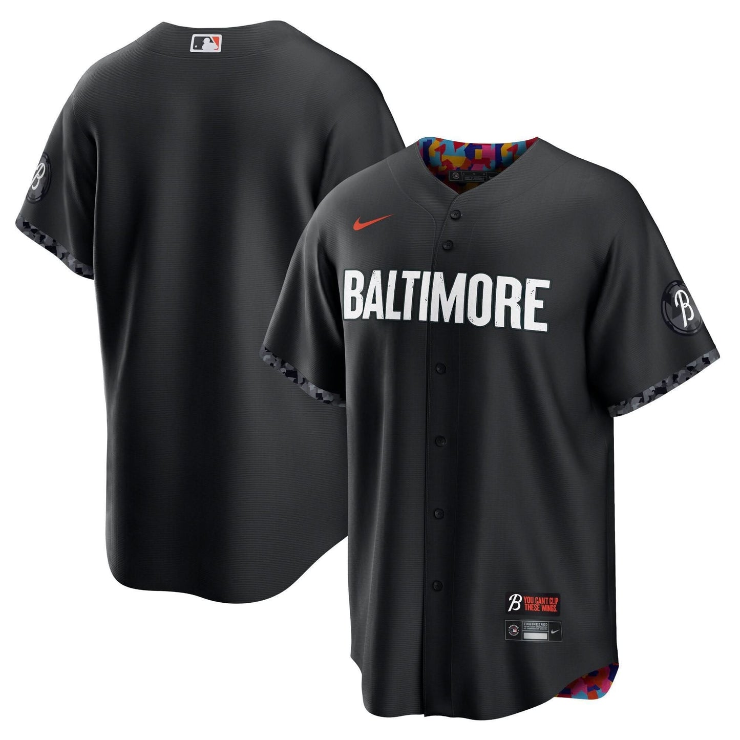 Baltimore Orioles 2023 City Connect Jersey - All Stitched