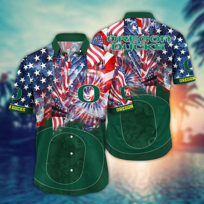 Oregon Ducks - Hawaii Shirt  For Fans, Summer Football Shirts