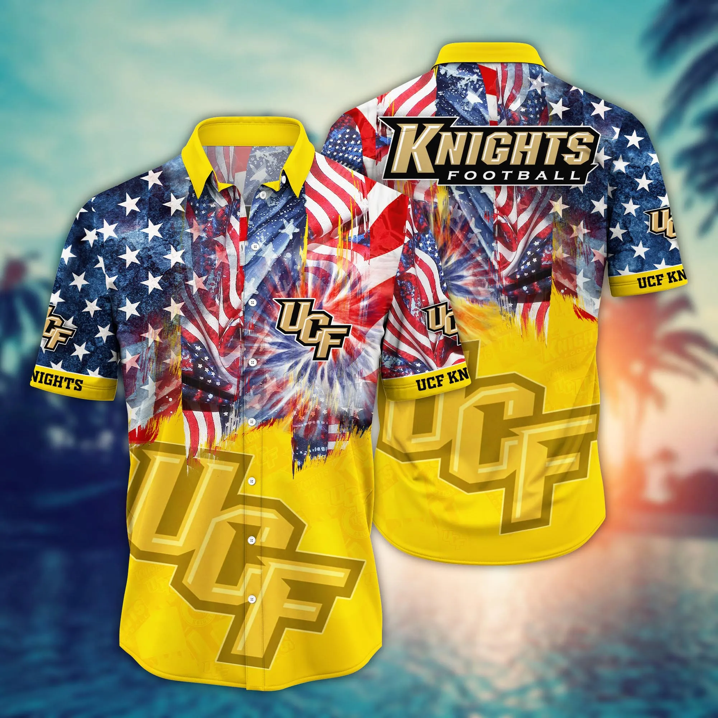 UCF Knights - Hawaii Shirt  For Fans, Summer Football Shirts