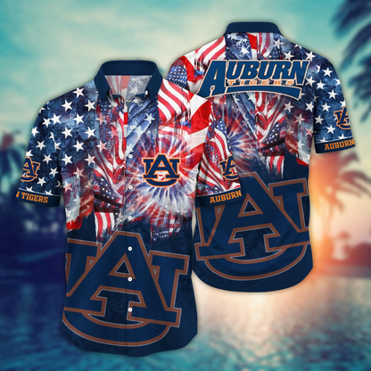 Auburn Tigers - Hawaii Shirt  For Fans, Summer Football Shirts