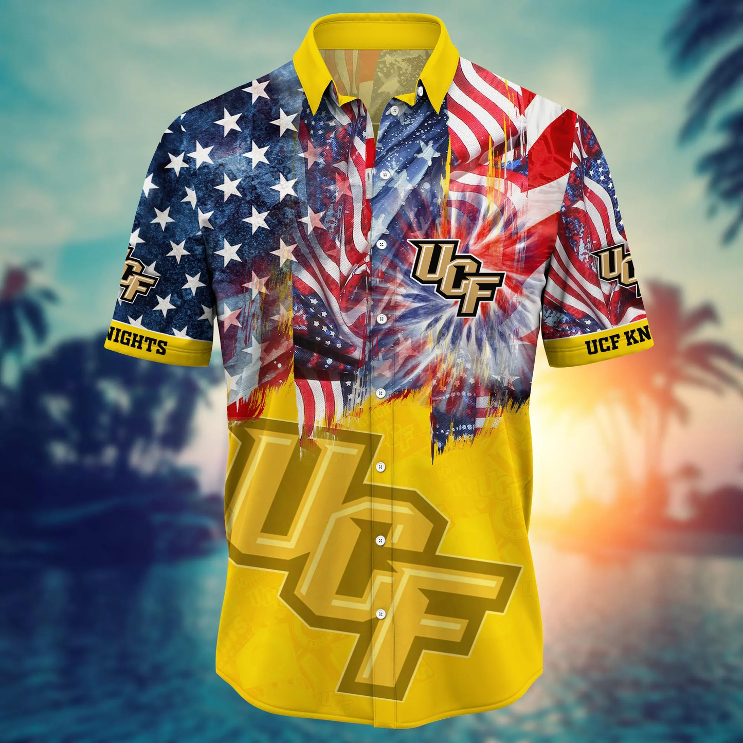 UCF Knights - Hawaii Shirt  For Fans, Summer Football Shirts VT-HW001