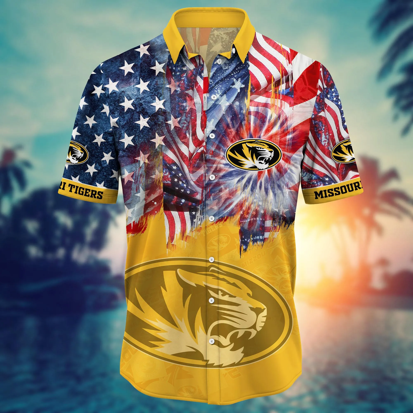 Missouri Tigers - Hawaii Shirt  For Fans, Summer Football Shirts VT-HW001