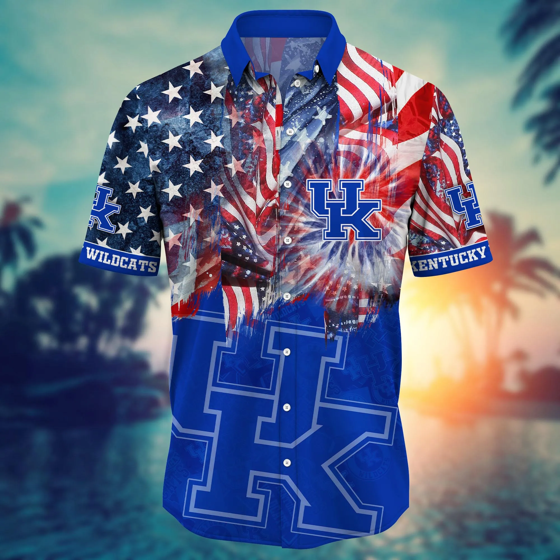 Kentucky Wildcats - Hawaii Shirt  For Fans, Summer Football Shirts VT-HW001