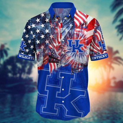 Kentucky Wildcats - Hawaii Shirt  For Fans, Summer Football Shirts VT-HW001