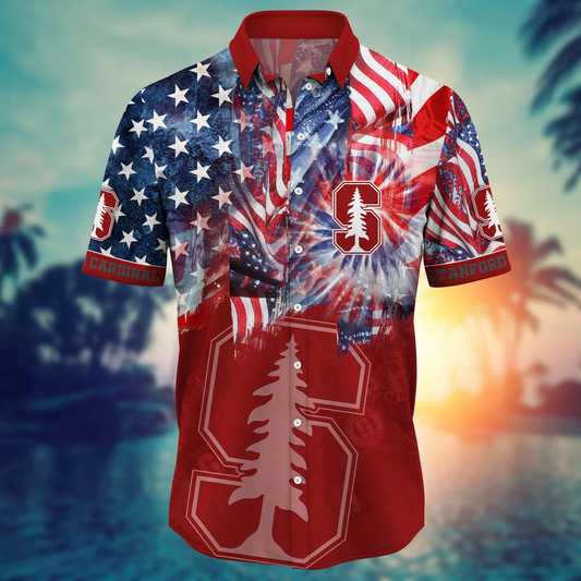 Stanford Cardinal - Hawaii Shirt  For Fans, Summer Football Shirts VT-HW001
