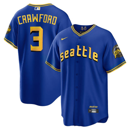 Seattle Mariners 2023 City Connect Collection Jersey - All Stitched