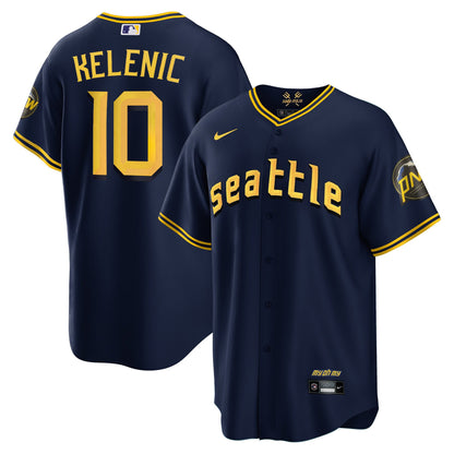 Seattle Mariners 2023 City Connect Collection Jersey - All Stitched