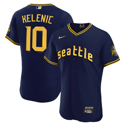 Seattle Mariners 2023 City Connect Collection Jersey - All Stitched