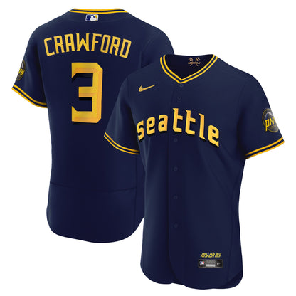 Seattle Mariners 2023 City Connect Collection Jersey - All Stitched