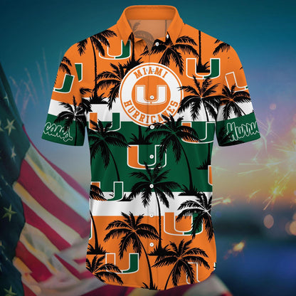 Miami Hurricanes - Aloha Shirt Trending Summer - Gift For Fan 