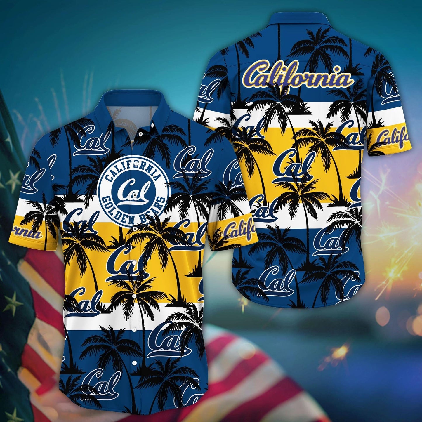 California Golden Bears - Aloha Shirt Trending Summer - Gift For Fan 