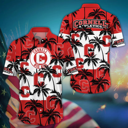 Cornell Big Red - Aloha Shirt Trending Summer - Gift For Fan 