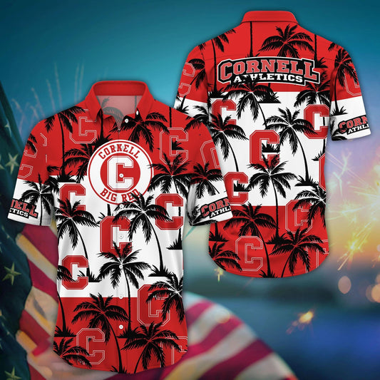 Cornell Big Red - Aloha Shirt Trending Summer - Gift For Fan 