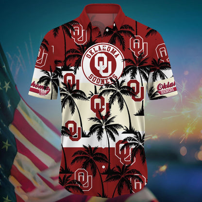 Oklahoma Sooners - Aloha Shirt Trending Summer - Gift For Fan 