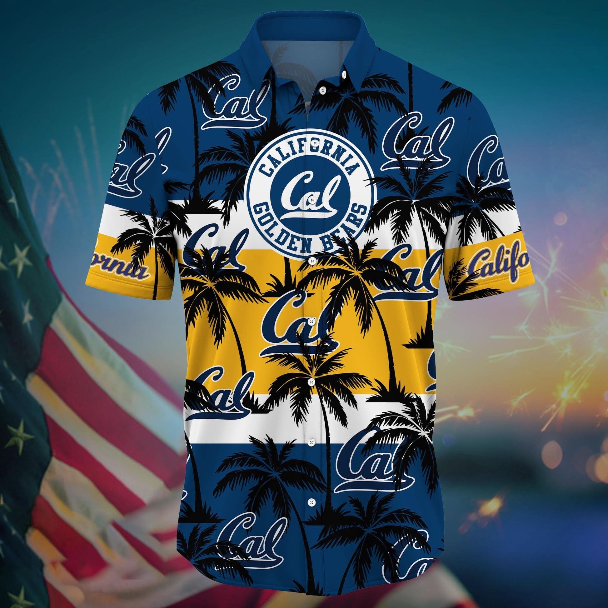 California Golden Bears - Aloha Shirt Trending Summer - Gift For Fan 