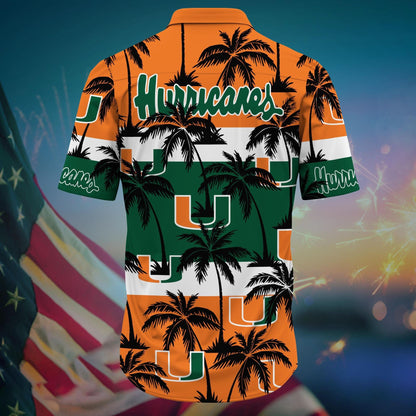 Miami Hurricanes - Aloha Shirt Trending Summer - Gift For Fan 