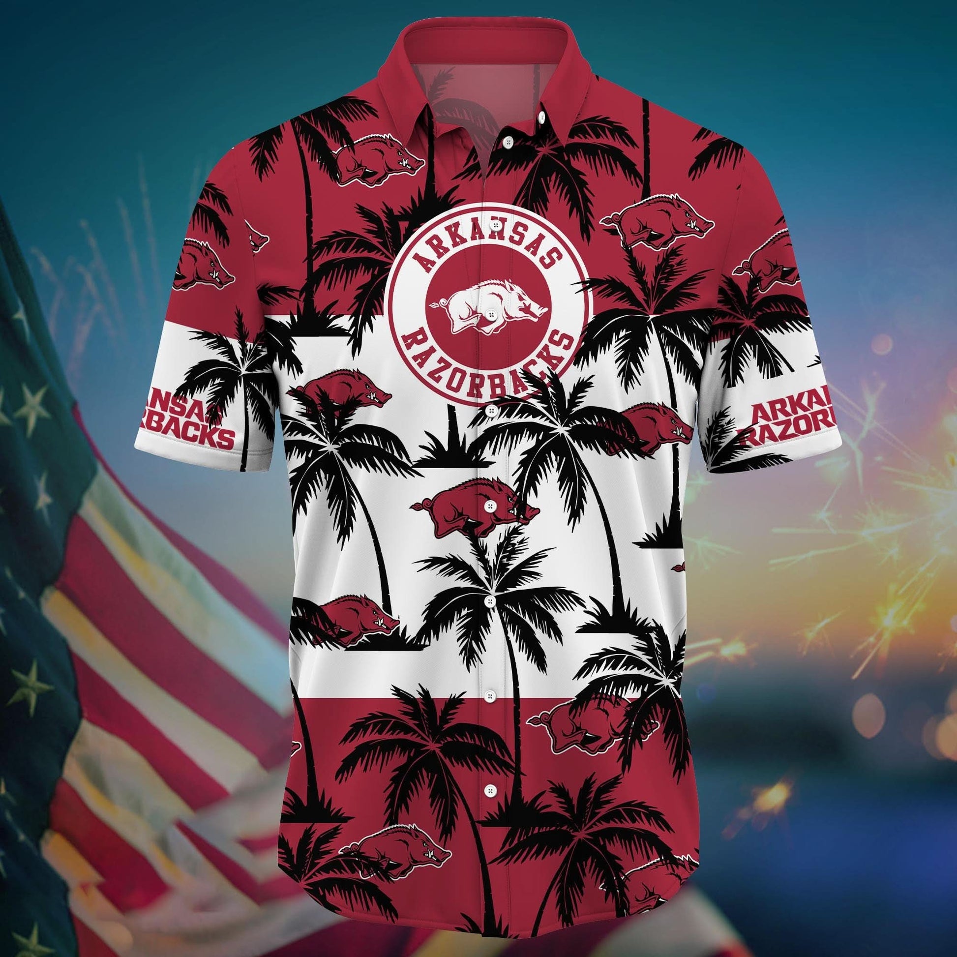 Arkansas Razorbacks - Aloha Shirt Trending Summer - Gift For Fan 