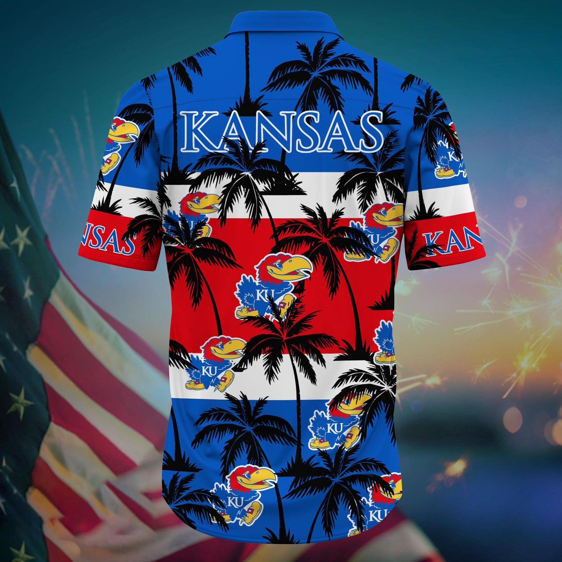 Kansas Jayhawks - Aloha Shirt Trending Summer - Gift For Fan 