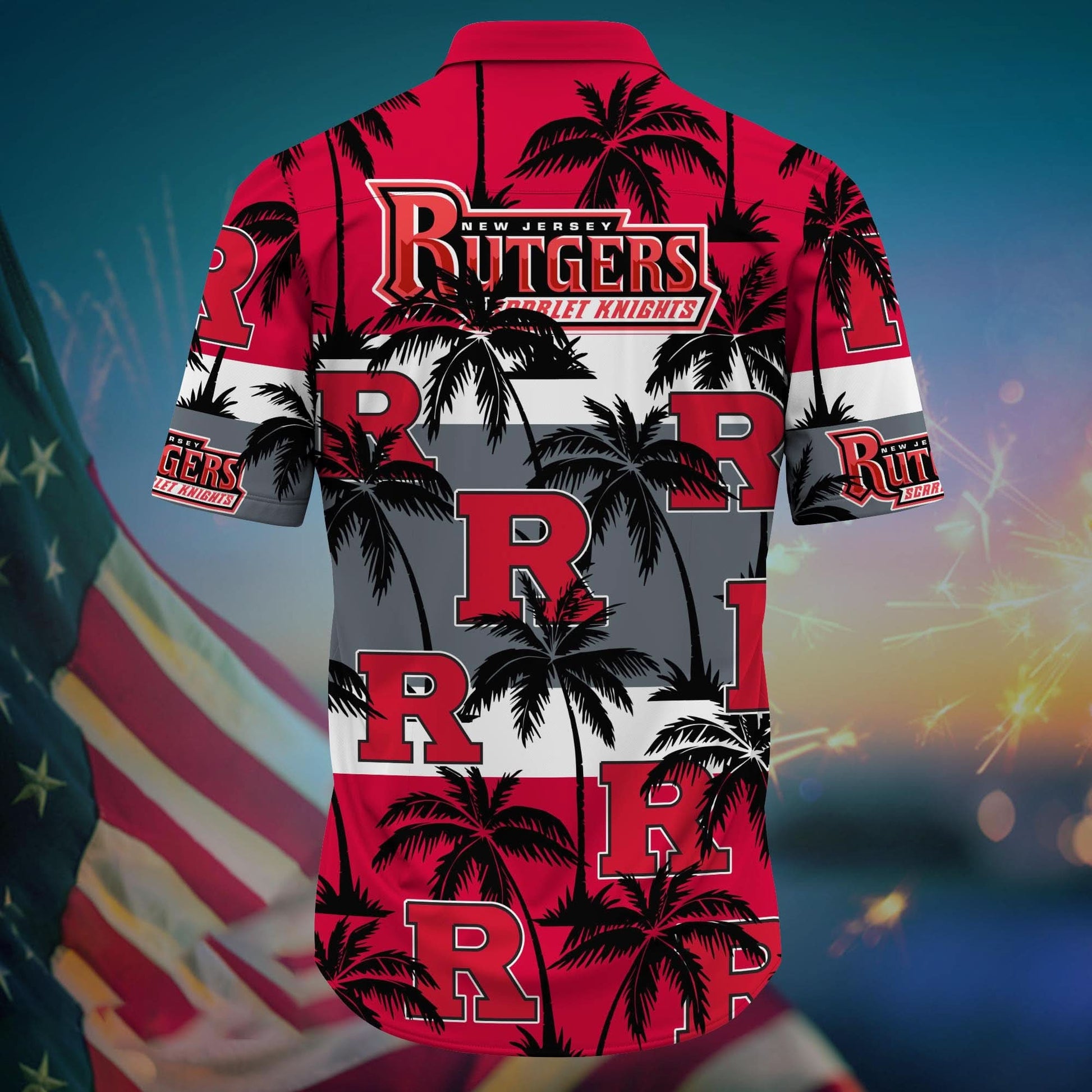 Rutgers Scarlet Knights - Aloha Shirt Trending Summer - Gift For Fan 
