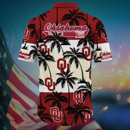 Oklahoma Sooners - Aloha Shirt Trending Summer - Gift For Fan 