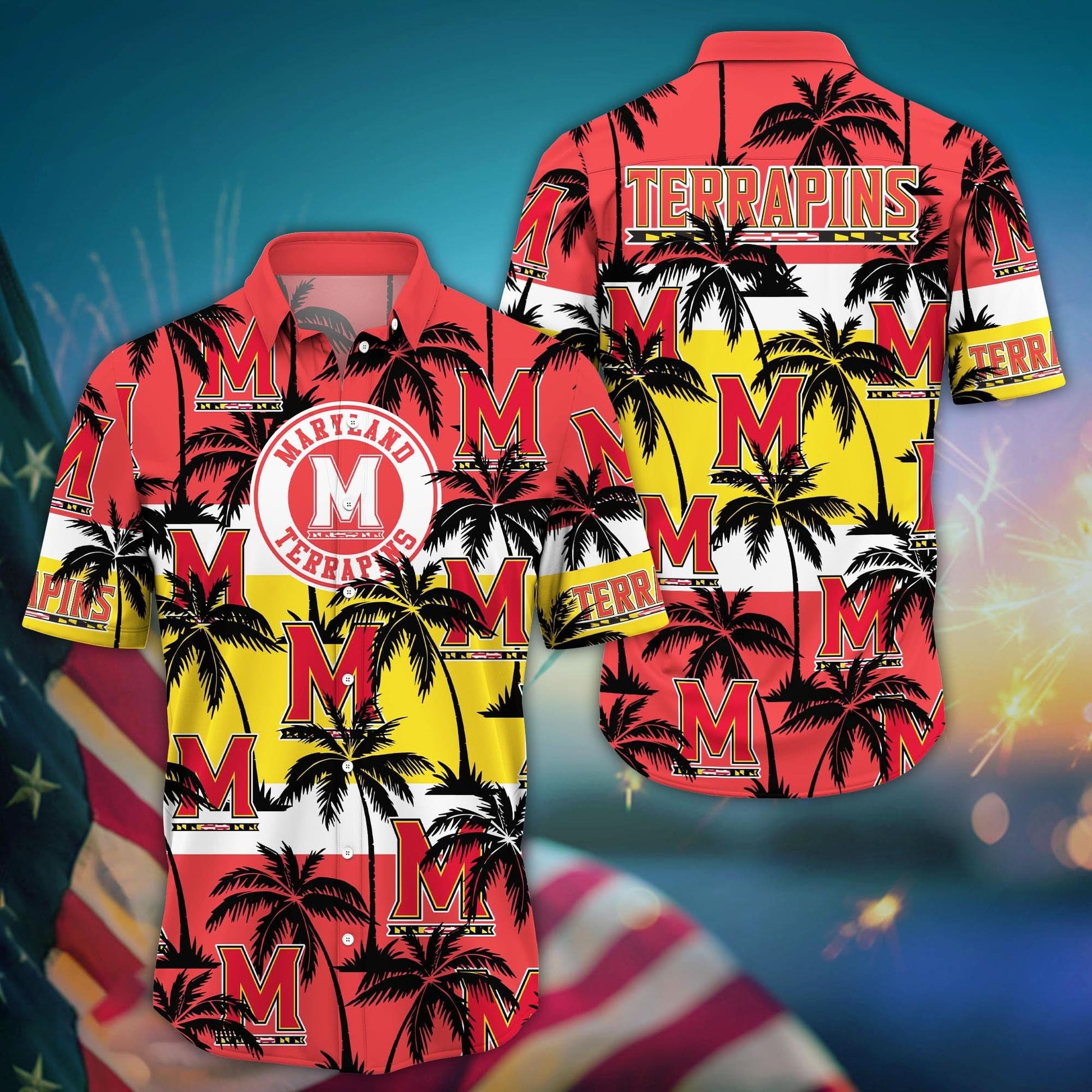 Maryland Terrapins - Aloha Shirt Trending Summer - Gift For Fan 