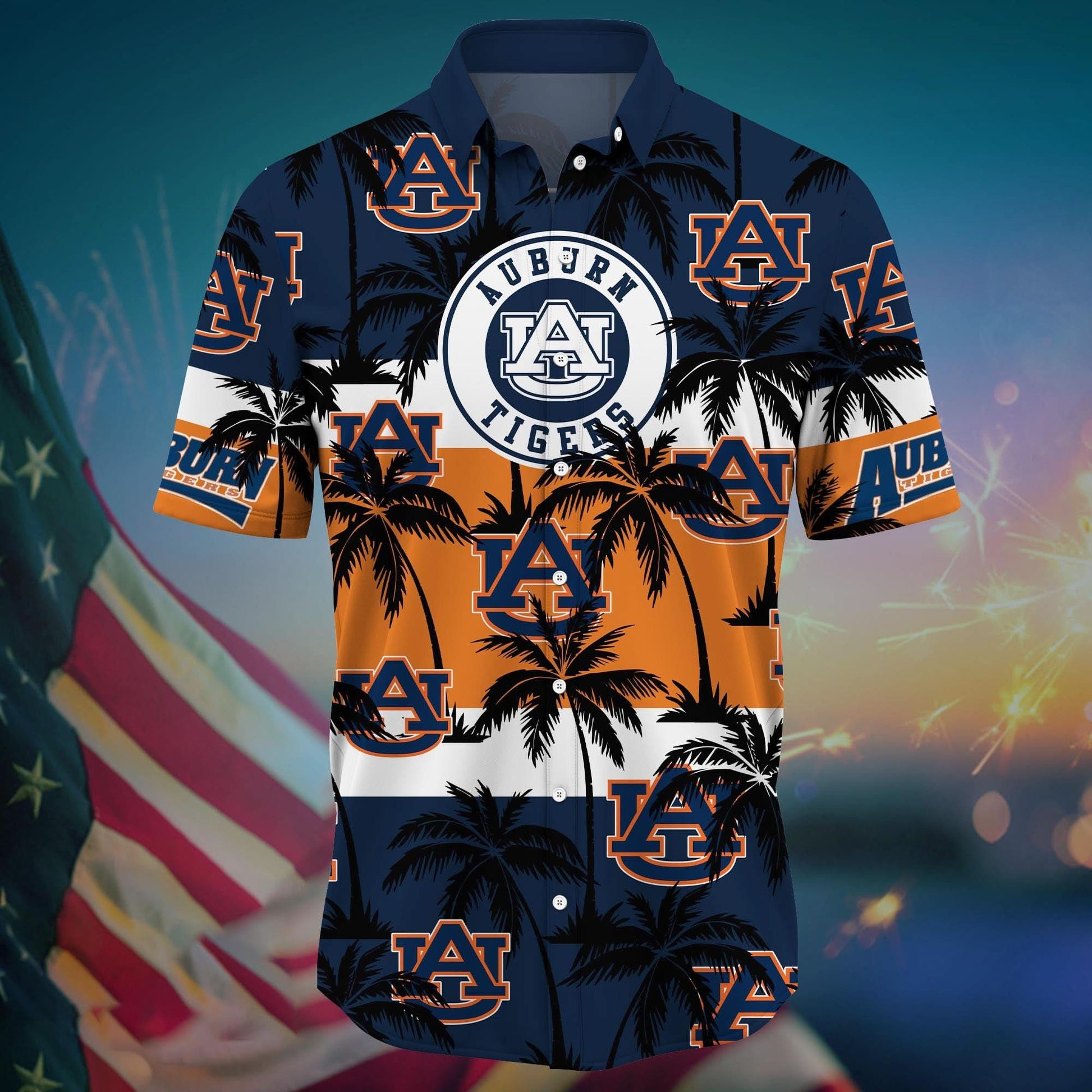Auburn Tigers - Aloha Shirt Trending Summer - Gift For Fan 