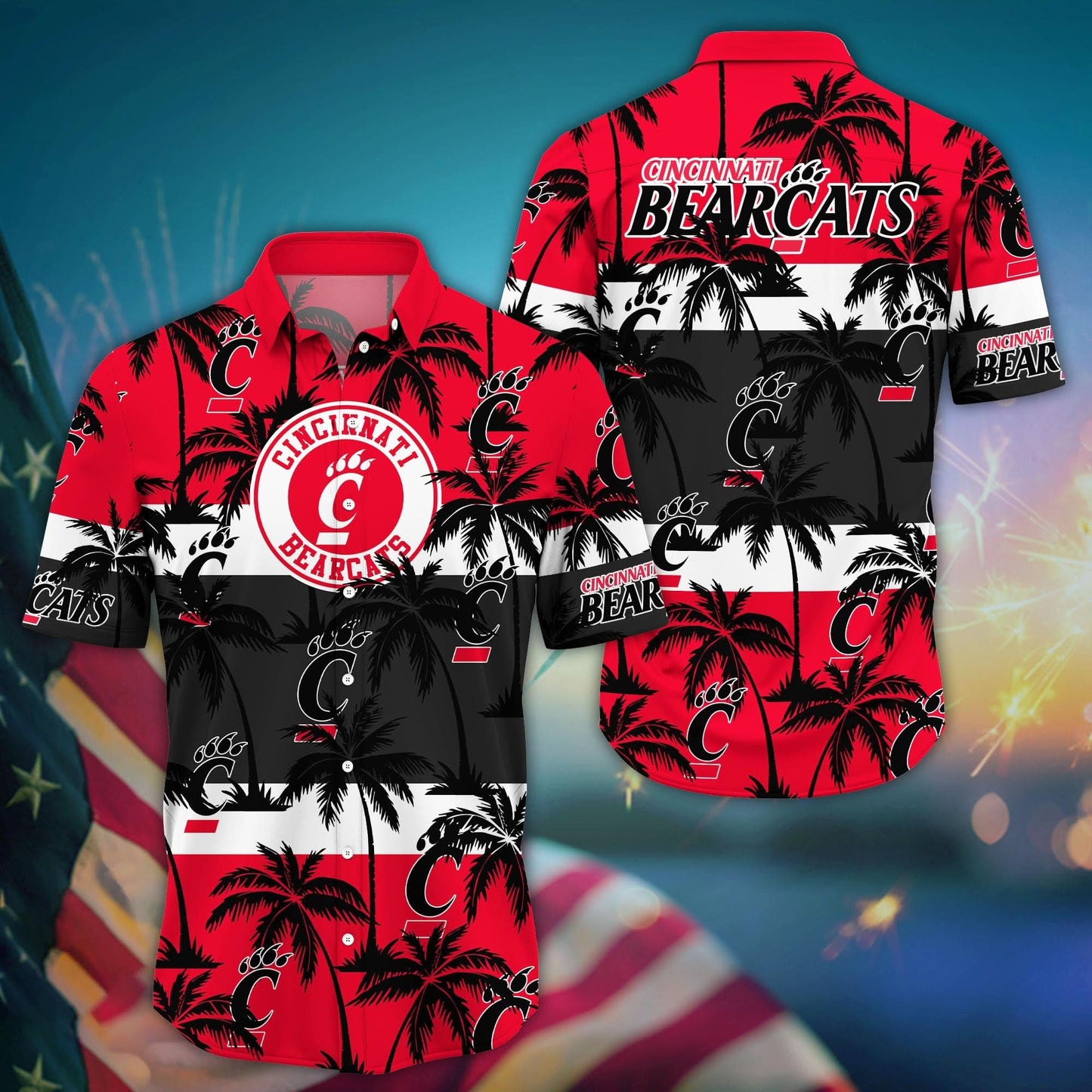 Cincinnati Bearcats - Aloha Shirt Trending Summer - Gift For Fan