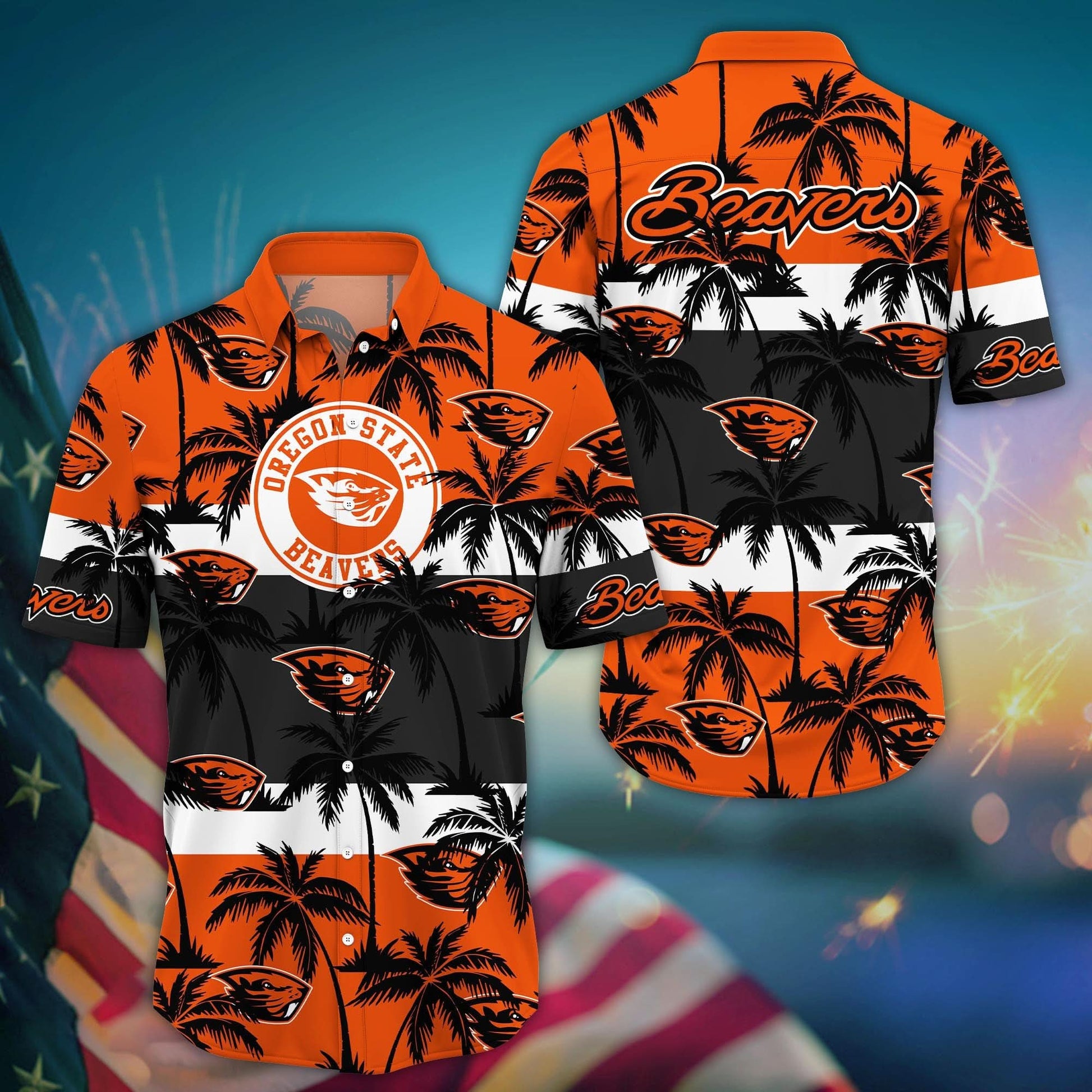 Oregon State Beavers - Aloha Shirt Trending Summer - Gift For Fan 