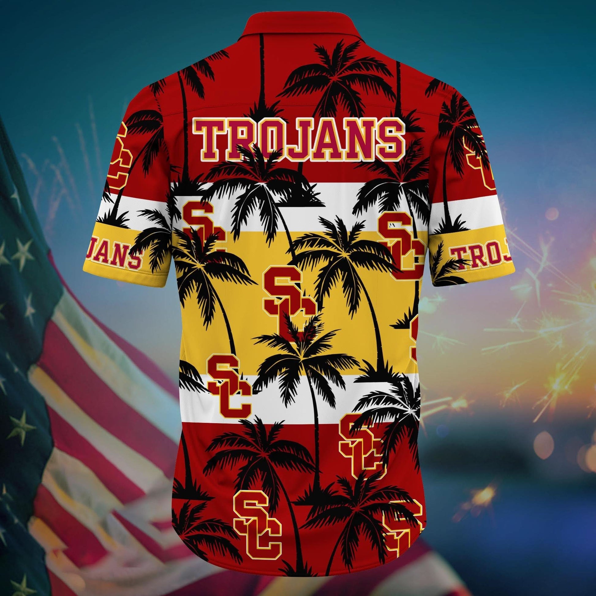 USC Trojans - Aloha Shirt Trending Summer - Gift For Fan 