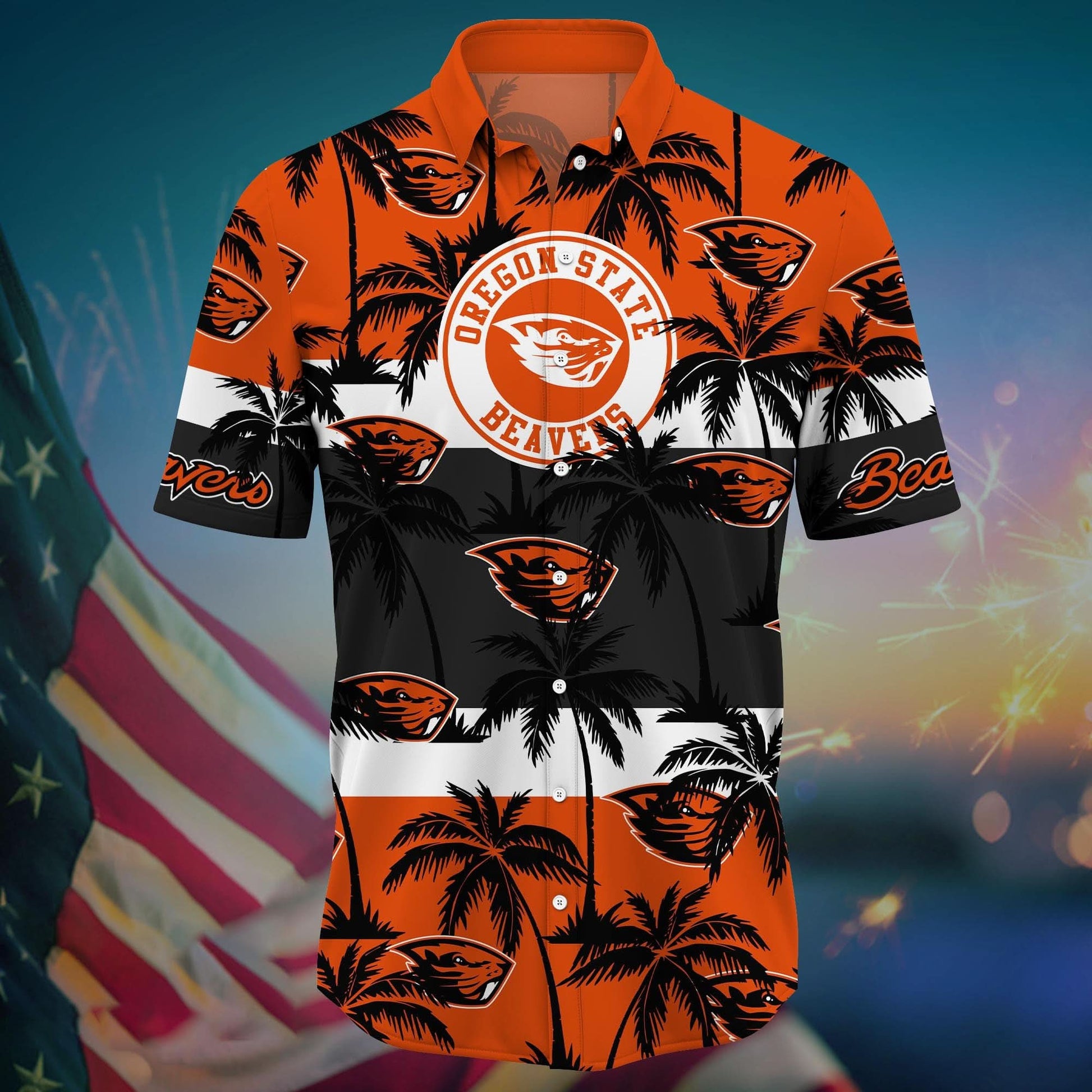 Oregon State Beavers - Aloha Shirt Trending Summer - Gift For Fan 