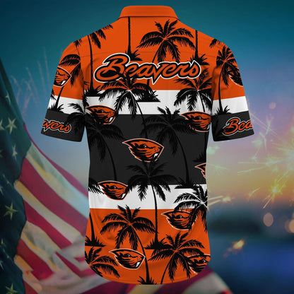 Oregon State Beavers - Aloha Shirt Trending Summer - Gift For Fan 