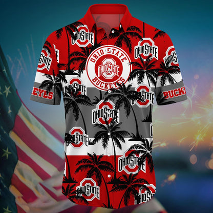 Ohio State Buckeyes - Aloha Shirt Trending Summer - Gift For Fan 