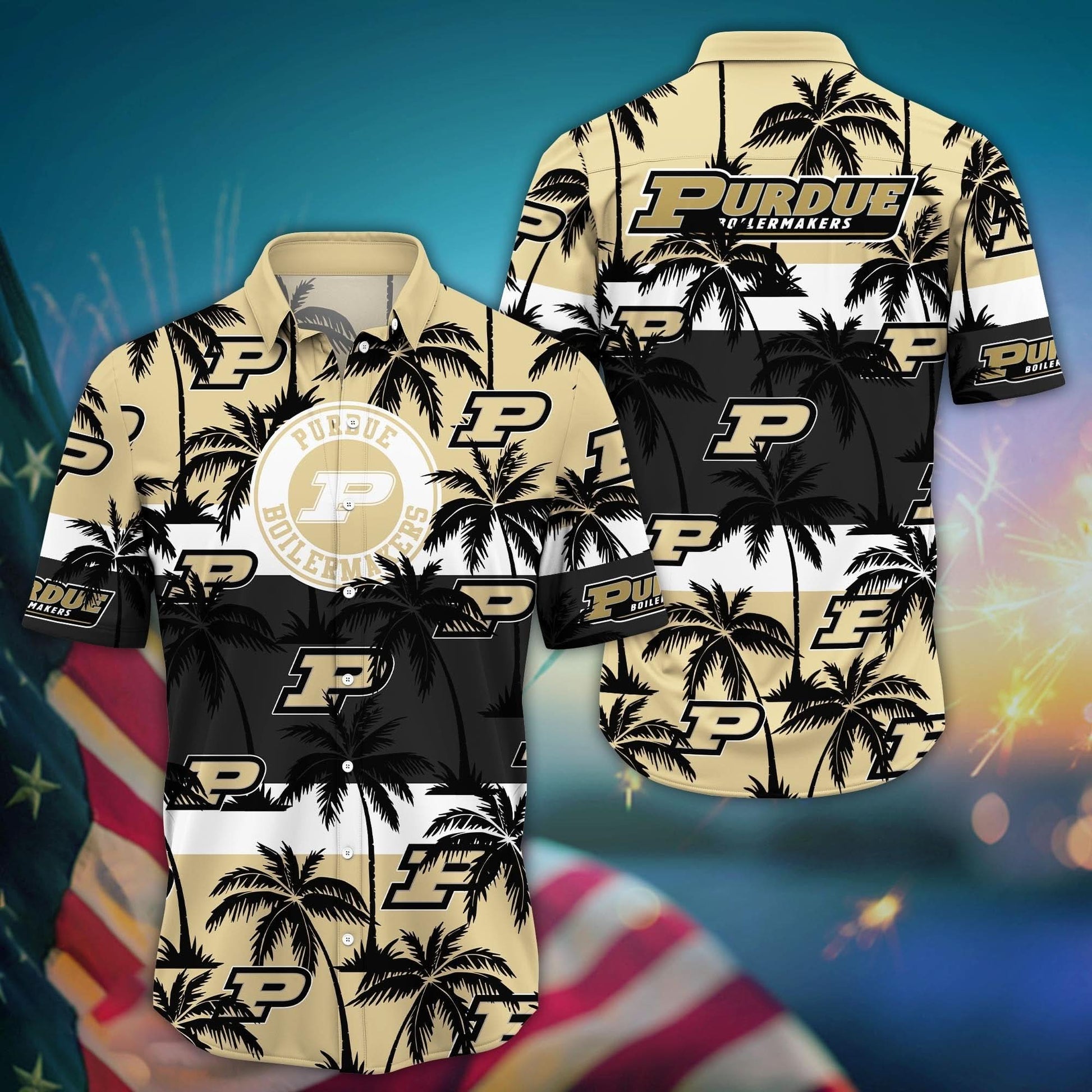 Purdue Boilermakers - Aloha Shirt Trending Summer - Gift For Fan