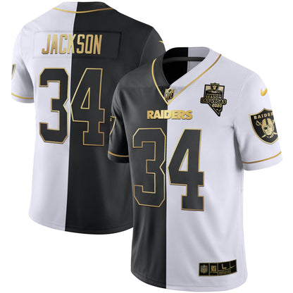 Raiders Inaugural Season Patch Gold & Split - All Stitched