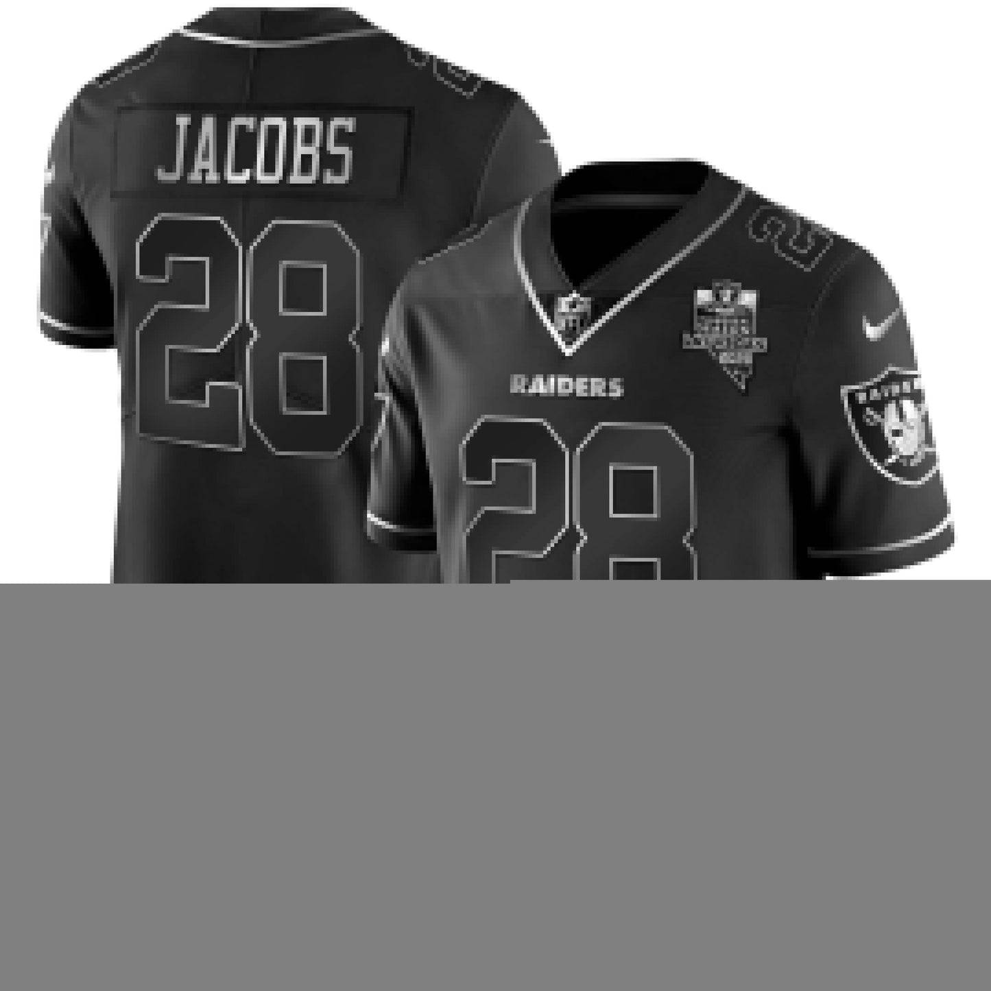 Raiders Inaugural Season Patch Gold & Split - All Stitched