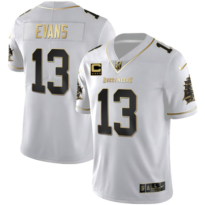 Buccaneers Gold Vapor Jersey - All Stitched