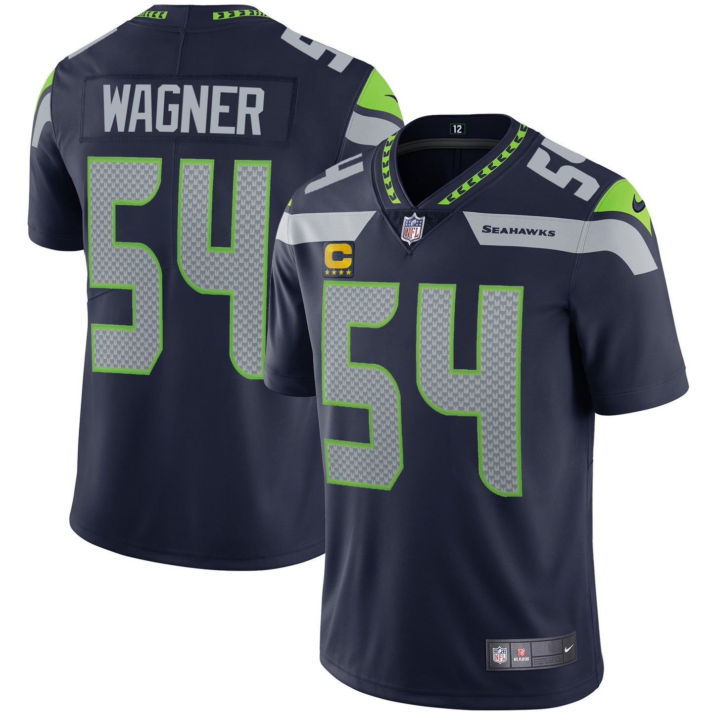 Seahawks Vapor Jersey - All Stitched