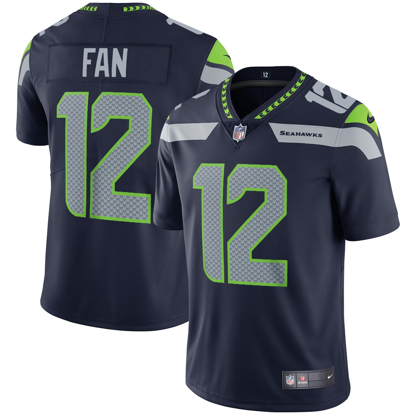 Seahawks Vapor Jersey - All Stitched