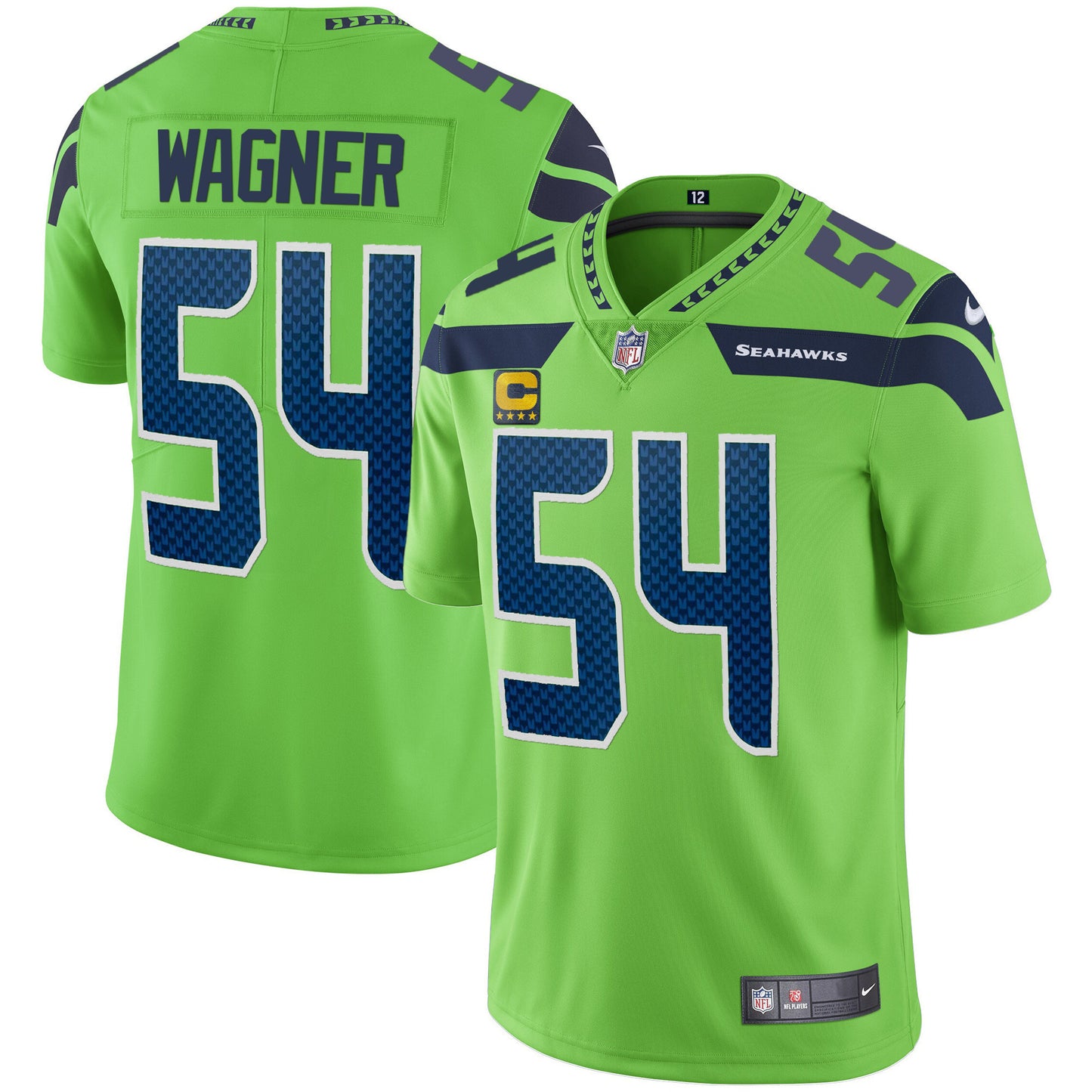 Seahawks Vapor Jersey - All Stitched